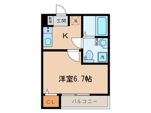 フィローネ高畑の物件間取画像